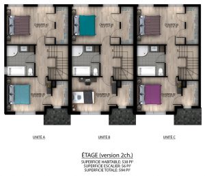 semi-detached home floor plans